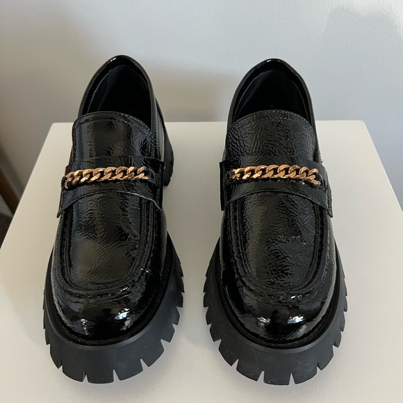 Princess Polly Unchained Patent Loafer - Picture 5 of 9